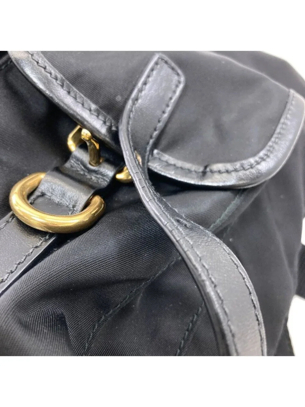 Prada Logo Backpack Nylon